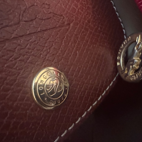 Longchamp Le Pliage - Large with Long Shoulder Straps - Bright Red - Picture 4 of 12